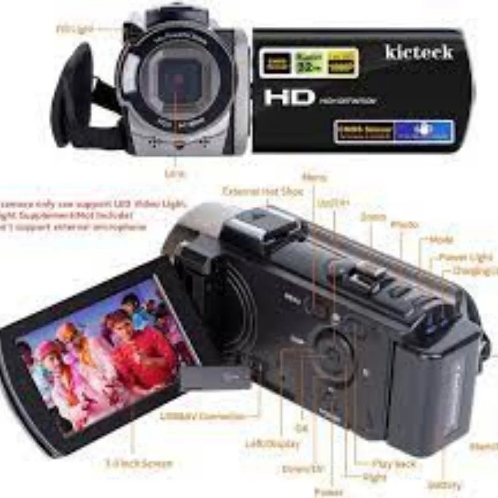 HD 1080P‎ DIGITAL VIDEO CAMERA RECORDER- 16X DIGITAL ZOOM